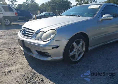 2004 Mercedes-Benz Clk 500 z USA, uszkodzony, nr VIN WDBTJ75J34F083090